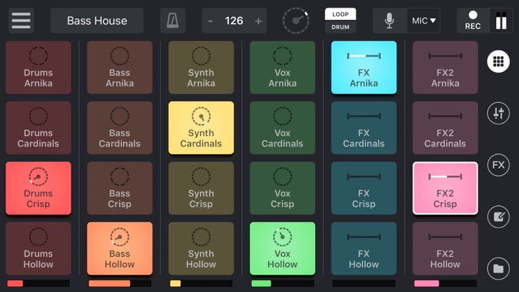 Remixlive - Loops. Finger drumming. Patterns. screenshot-0