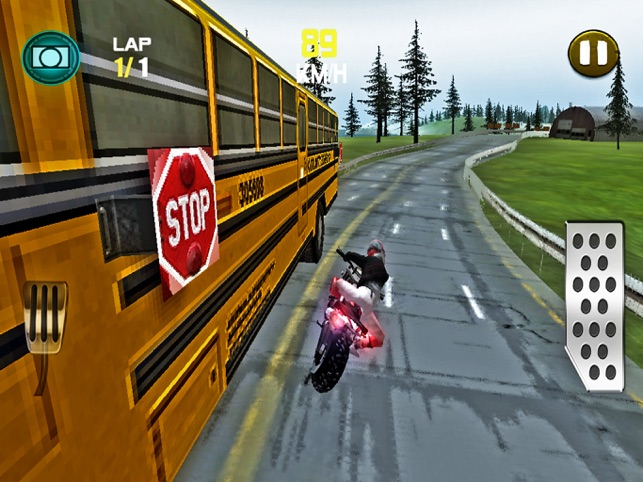 Bike Highway Traffic Rider Game, game for IOS