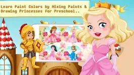 Game screenshot Princess Color Page 2 - Paint magic coloring book hack