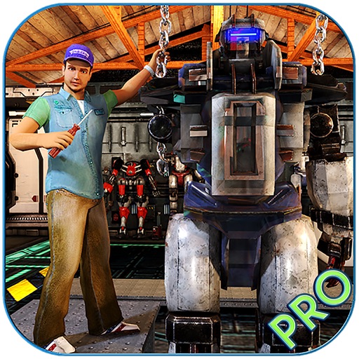 Futuristic Robot Mechanic - Pro