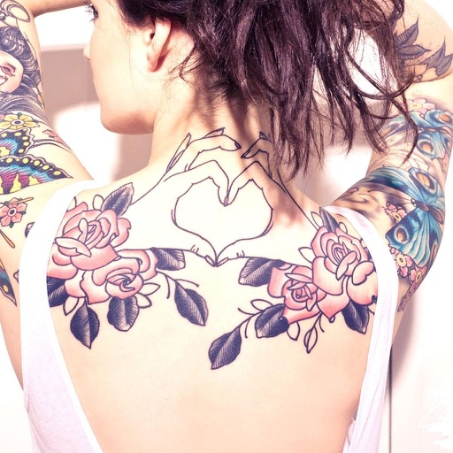 Girl Tattoo Designs HD Ideas body Art Inked Photo iOS App