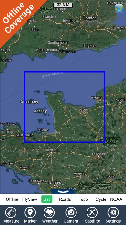 Marine: Basse Normandie HD - GPS Map Navigator screenshot-4