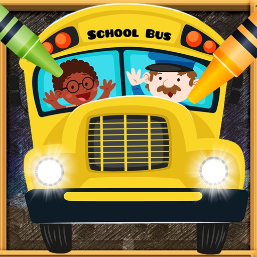 Car Vocab & Paint Game - The artstudio for kids iOS App