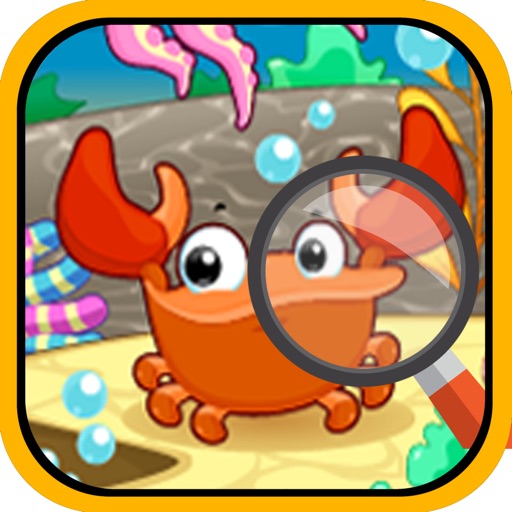 Find 7 Differences For Sea Animals Game icon