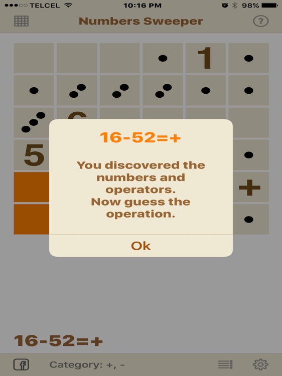 Numbers Sweeper - for iPad