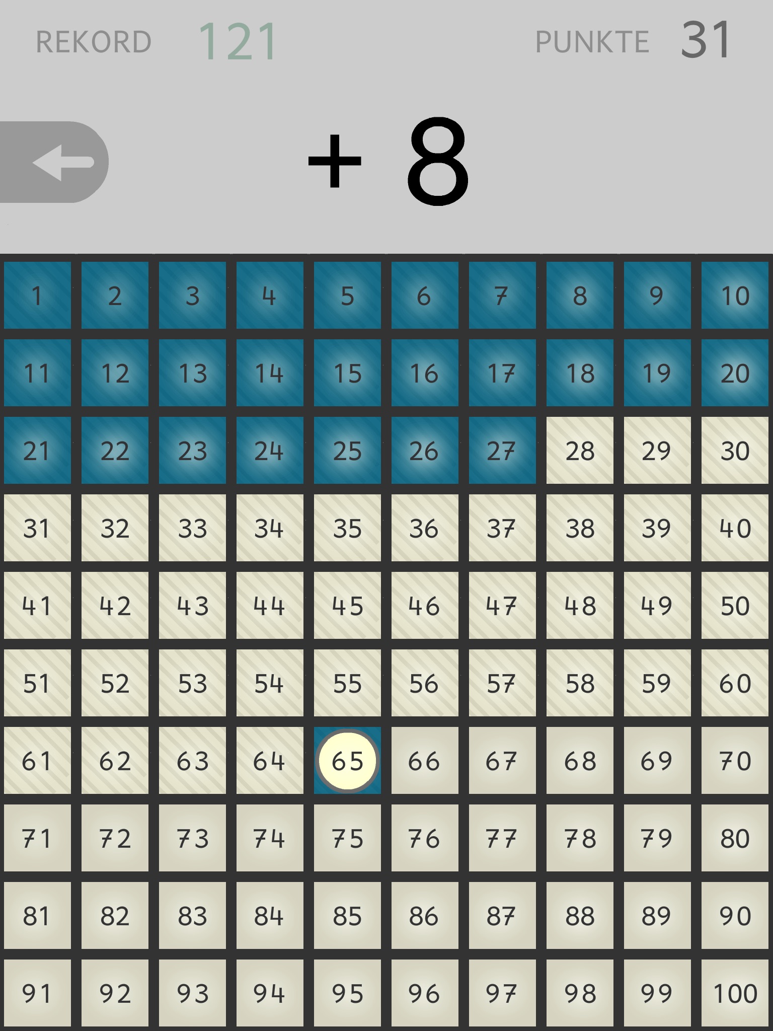 The Number hunt – Find the right number! screenshot 2