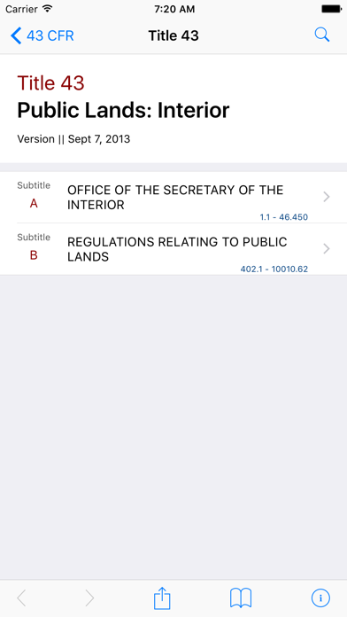 How to cancel & delete 43 CFR - Public Lands: Interior (LawStack Series) from iphone & ipad 1