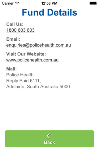 Police Health Mobile Claims screenshot 3