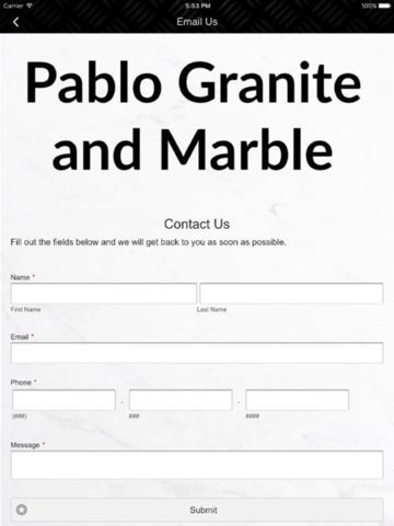 Pablo Granite and Marble screenshot 4