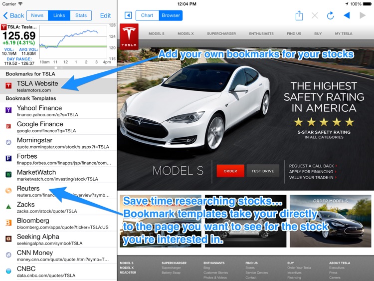 StockSpy HD: Real-time Stock Market Quotes & News
