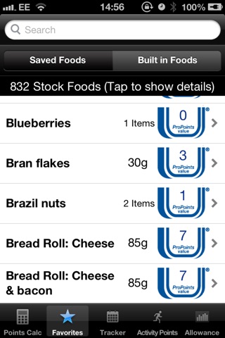 Diet Tracker - Pro Points Calculator screenshot 2