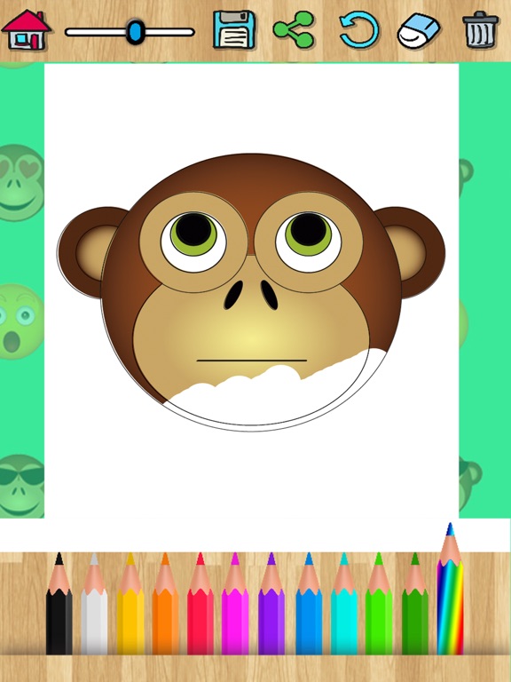 Emojis coloring book - Paint funny emoticons screenshot 4