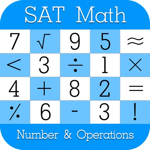 SAT Math : Number & Operations Lite iOS App