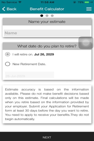 Mobias Pension App screenshot 4