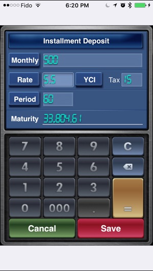 EZ Interest Calculator Lite(圖4)-速報App