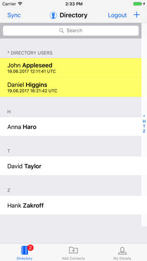 Directory - your address book(圖1)-速報App