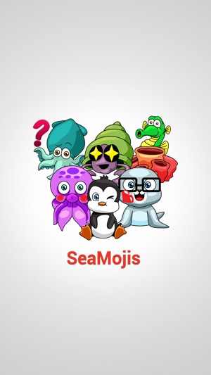 Seamoji - Sea Animal Emojis(圖1)-速報App