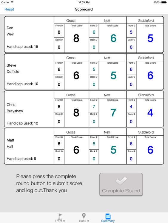 Harewood Downs Golf Club - Buggy screenshot-4