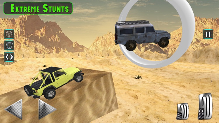 4x4 Offroad Jeep Hill Climb & Dubai Rally Racing screenshot-3