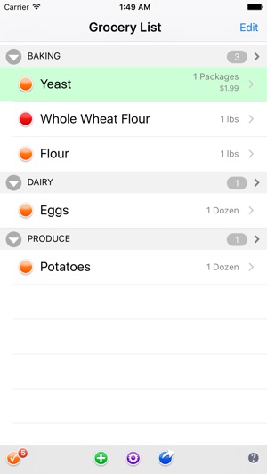 Groceries Grocery List(圖1)-速報App