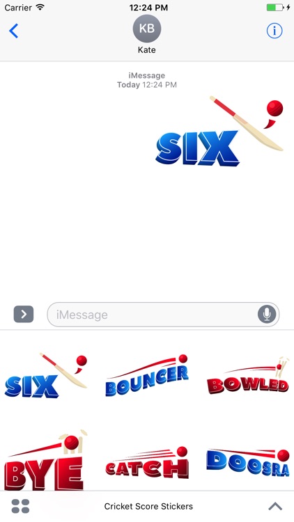 Cricket Score Stickers