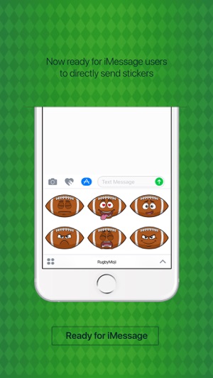 RugbyMoji - rugby emoji and stickers for iMessage(圖3)-速報App