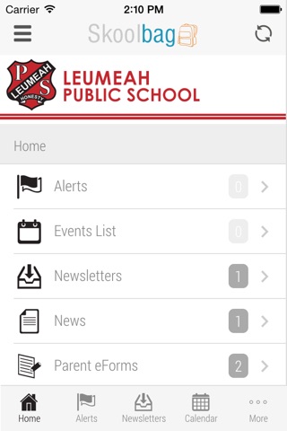 Leumeah Public School - Skoolbag screenshot 2