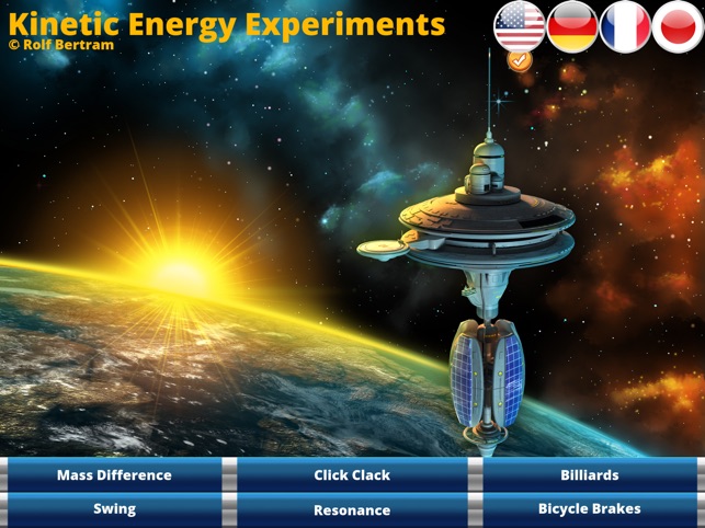 Kinetic Energy Experiments