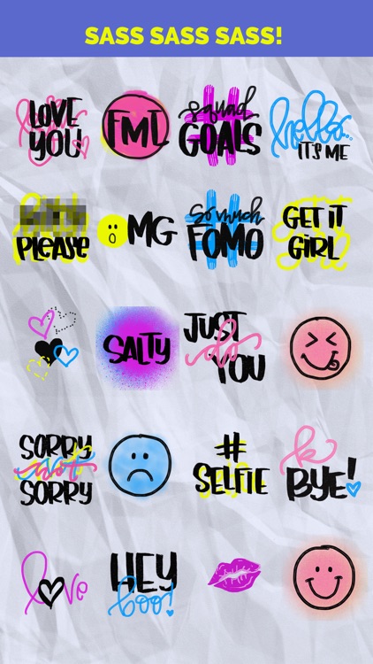 Sassy Stickers: Animated