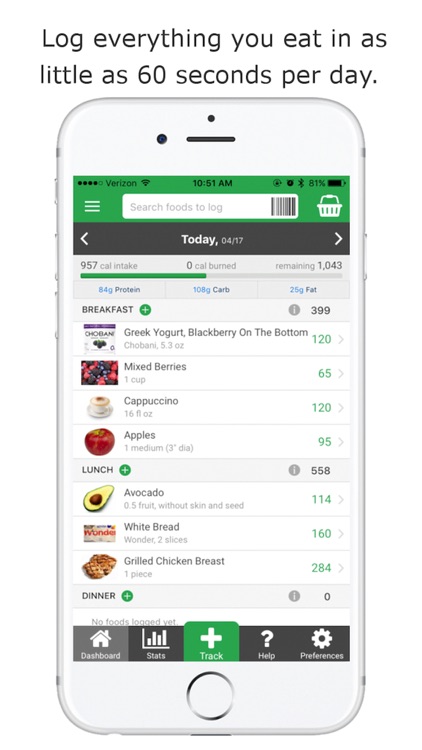 Track - Calorie Counter