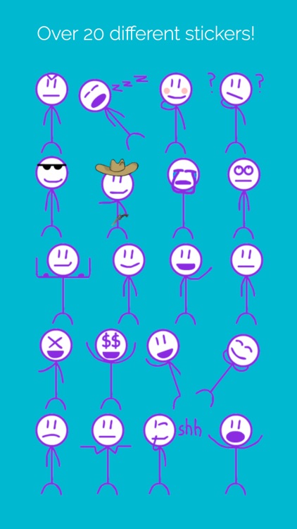 Purple Stickman screenshot-3