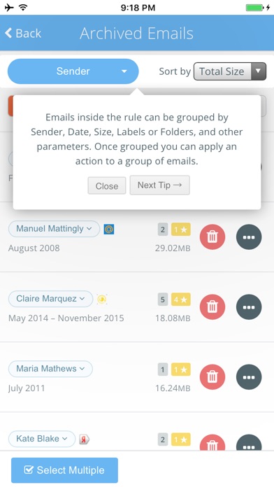 Clean Email — Inbox Cleaner screenshot 2
