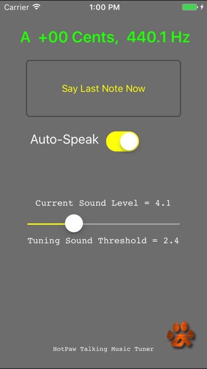Talking Tuner