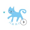 Animated Cute Cat Stickers