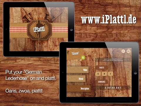 iPlattl - Schuhplatteln iPad screenshot 4