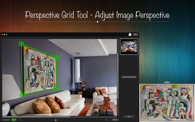 Perspective Grid Tool - Adjust Image Perspective thumbnail 4