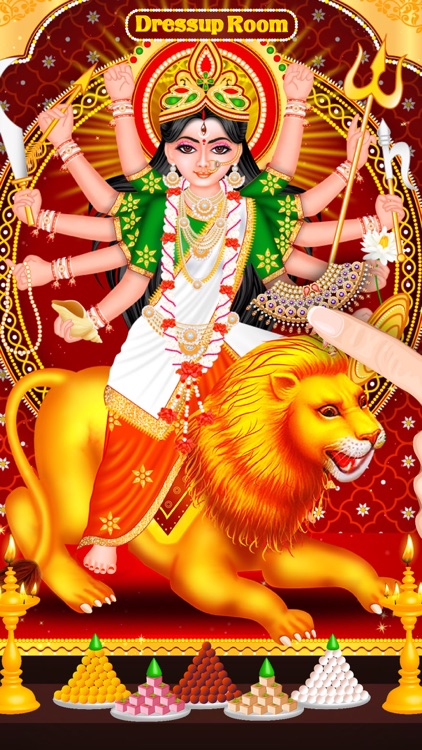 Goddess Durga Live Temple