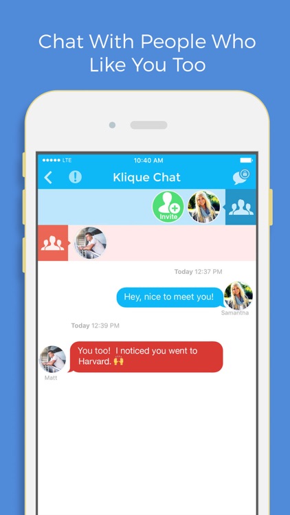Klique - Meet New People Online & Singles Chat App screenshot-4