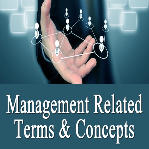 Management Dictionary Definitions Terms icon