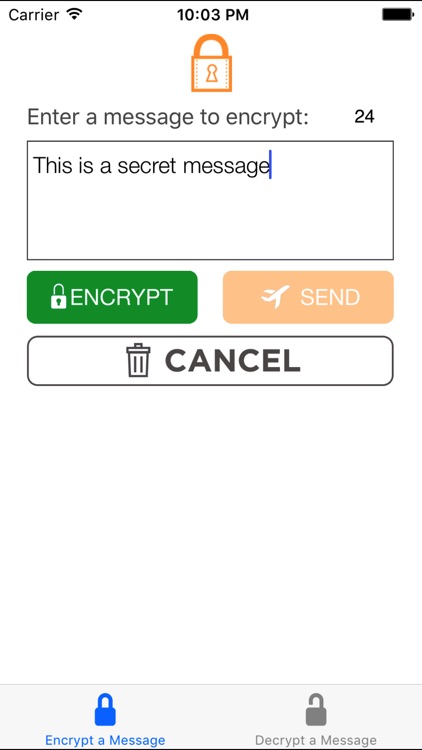 Encrypt SMS - Send Secret Text Messages