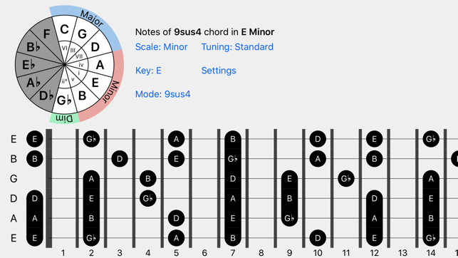 FretBud - Chord & Scales for Guitar, Bass and More(圖4)-速報App