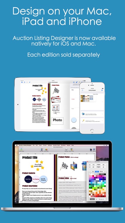 Auction Listing Designer screenshot-4