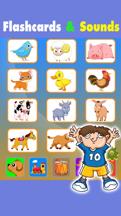 Toddler kids learning with 3 in 1 educational game