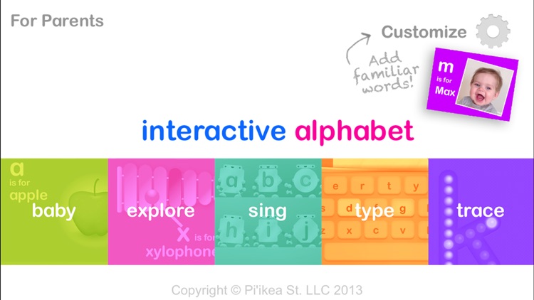 Interactive Alphabet ABC's screenshot-0