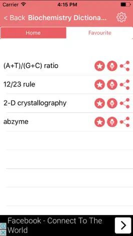 Game screenshot Biochemistry Dictionary - Definitions and Terms apk