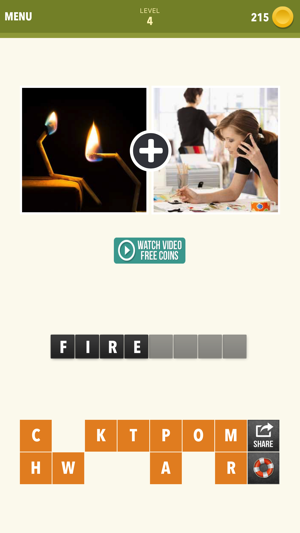 Pic Combo - 2 Pics Guess What's the Word Puzzle(圖3)-速報App