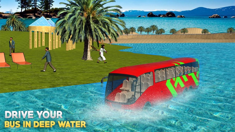 Water Surfer Floating Bus 3D