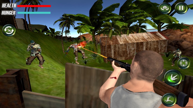 Lone Survivor Sniper Shooter: Island Survival Game screenshot-3