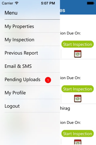 InspectMyWay screenshot 2