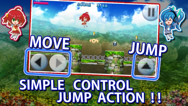 DOUBLE JUMP RINGO RUN ACTION(圖2)-速報App